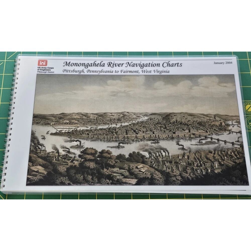 Monongahela River Navigation Charts Imry 2004 Pittsburgh, Pennsylvania to Tairmo